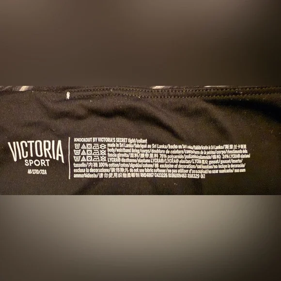 VICTORIA SPORT women’s leggings sz M ✨ - Picture 6 of 8